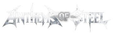 Band photo and logo of Anthems of Steel